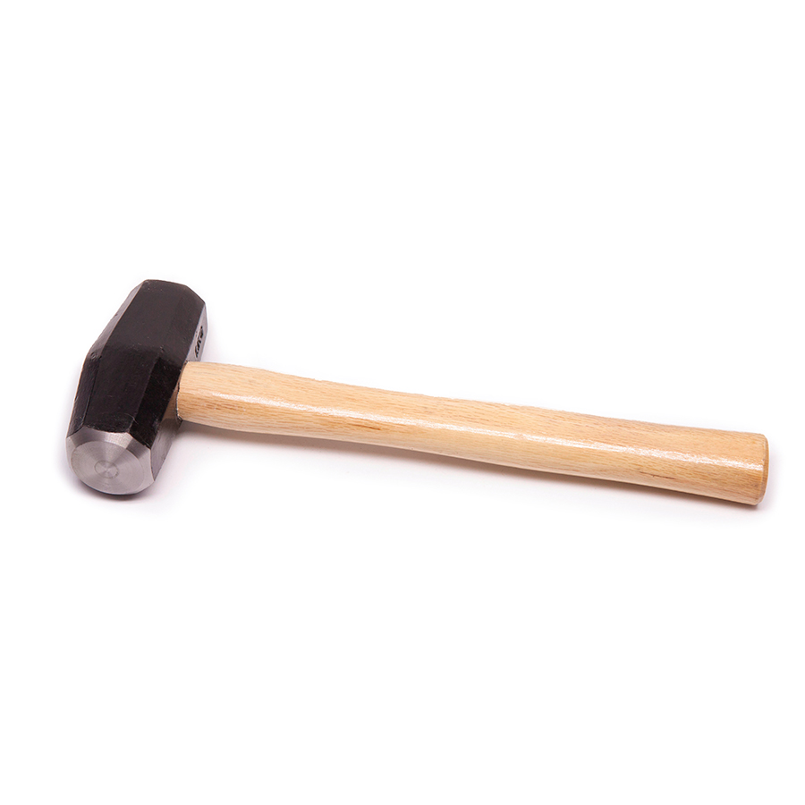 STONE HAMMER WITH HANDLE