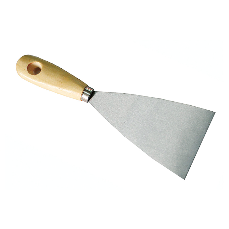 PUTTY KNIFE WITH WOODEN HANDLE PK104