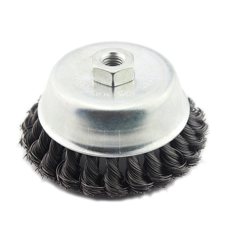 CUP BRUSH-TWISTED WIRE 14MM BR901