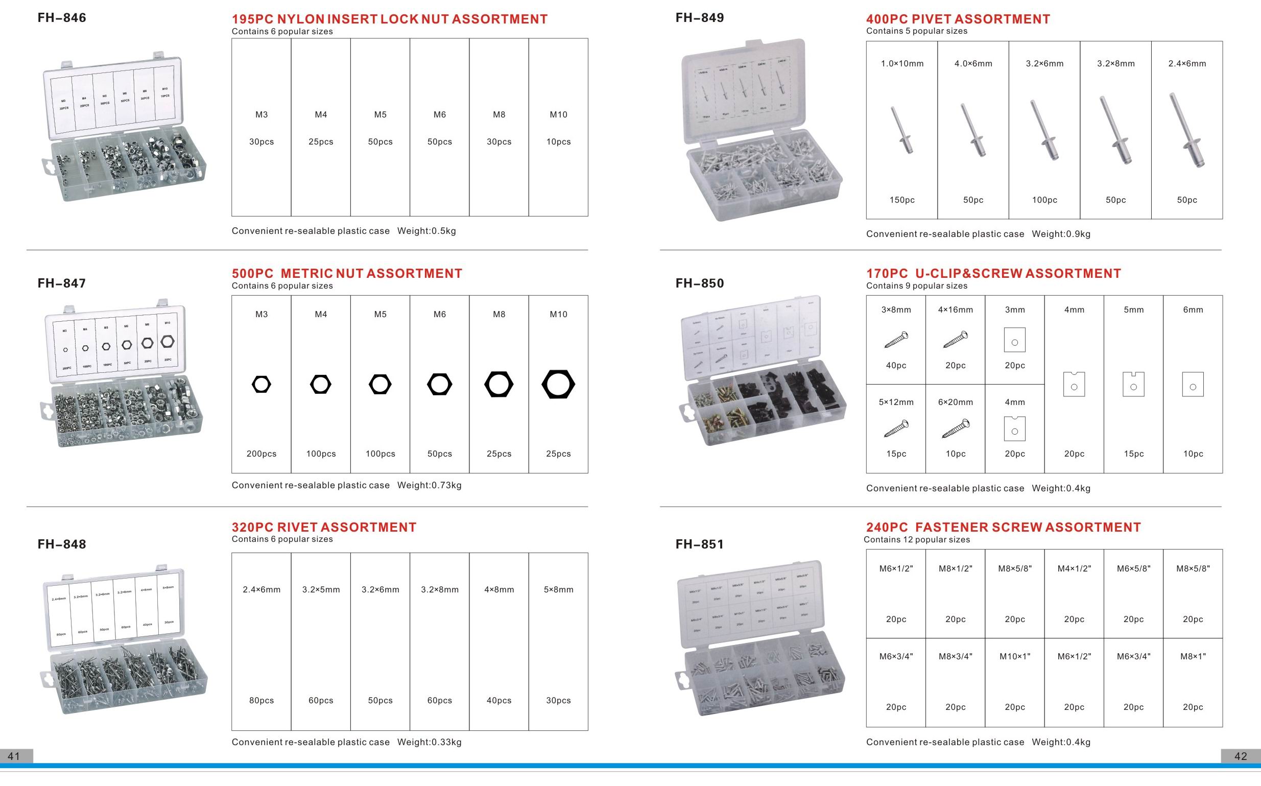 SCREW ASSORTMENT AND OTHERS